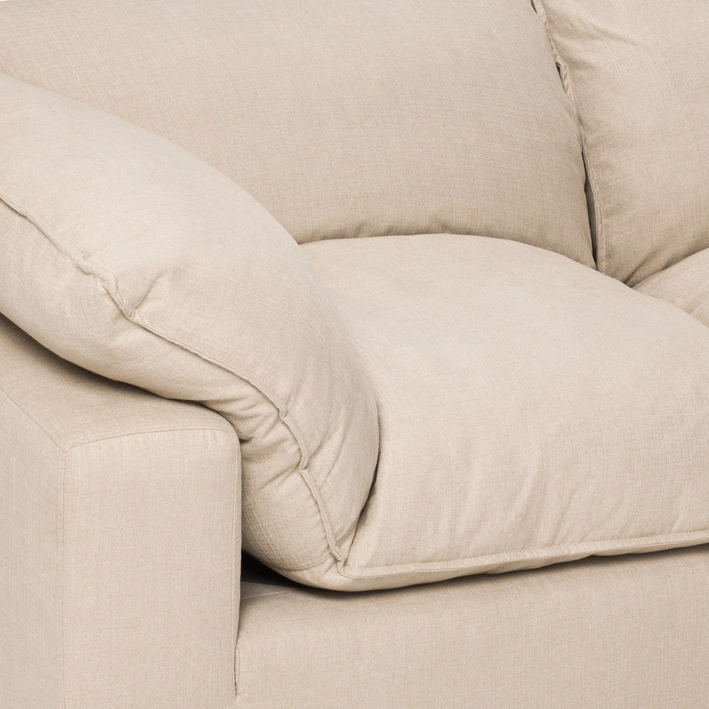 SOFÁ SECCIONAL ROSEN SHANKLIN IZQUIERDO BEIGE 4 PIEZAS - 8