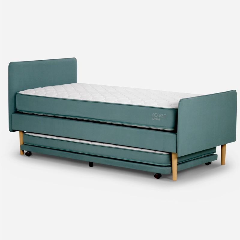 DIVAN PLAY 1,5 PLAZAS 105 X 200 CM AGUA MARINO - 1
