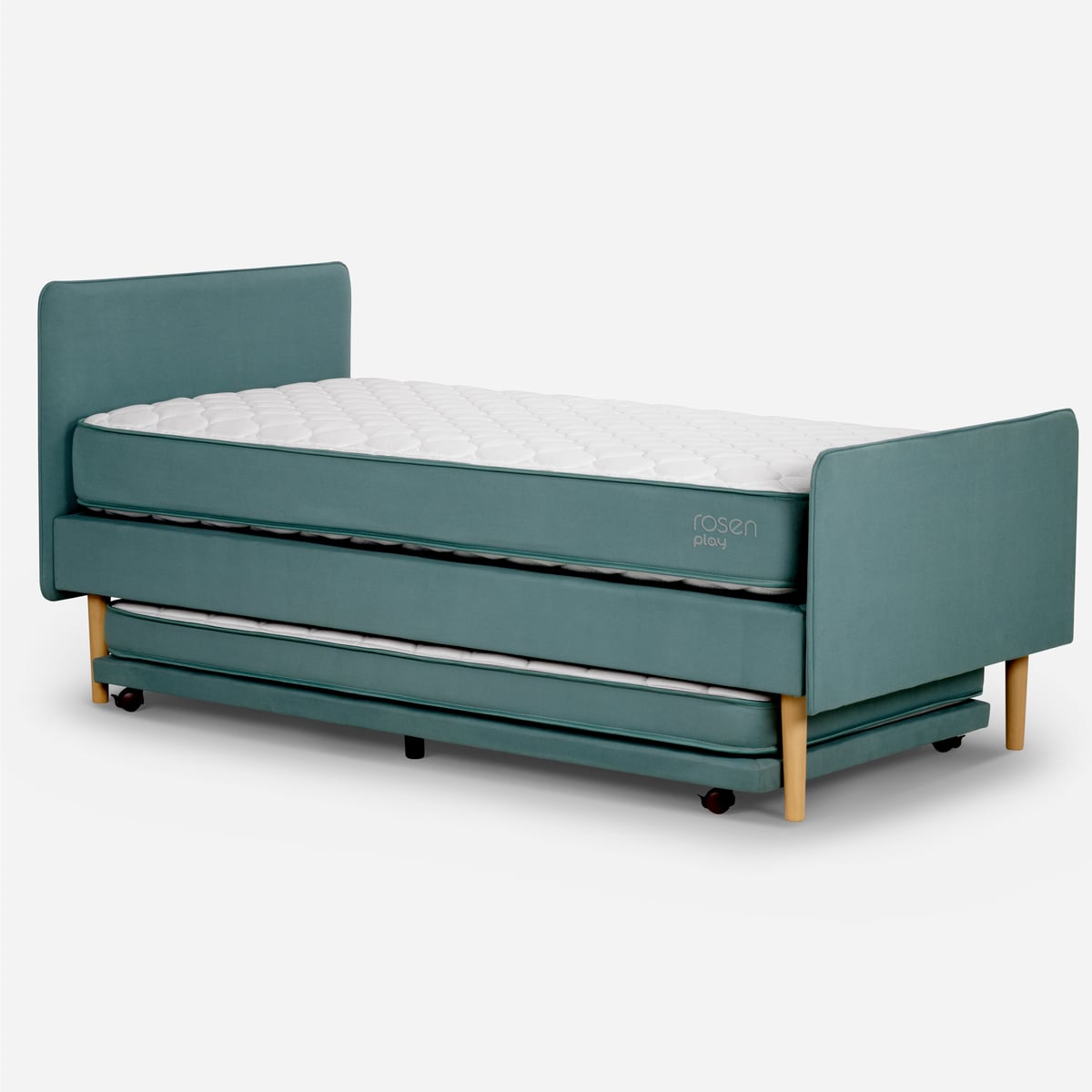 DIVAN PLAY 1,5 PLAZAS 105 X 200 CM AGUA MARINO - 1