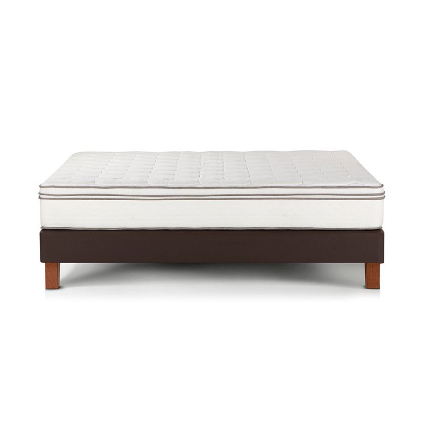CAMA EUROPEA ROSEN CLASSIQUE+ 2 PLAZAS CON MUEBLES DOLCE - 5