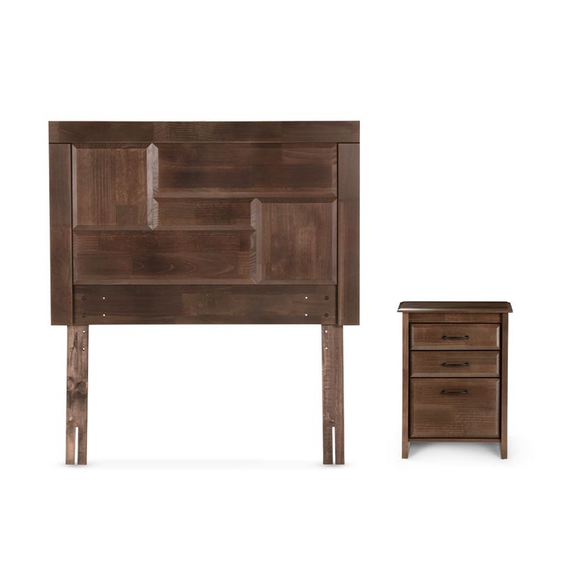 CAMA EUROPEA ROSEN CLASSIQUE+ 1.5 PLAZAS CON MUEBLES DOLCE - 2