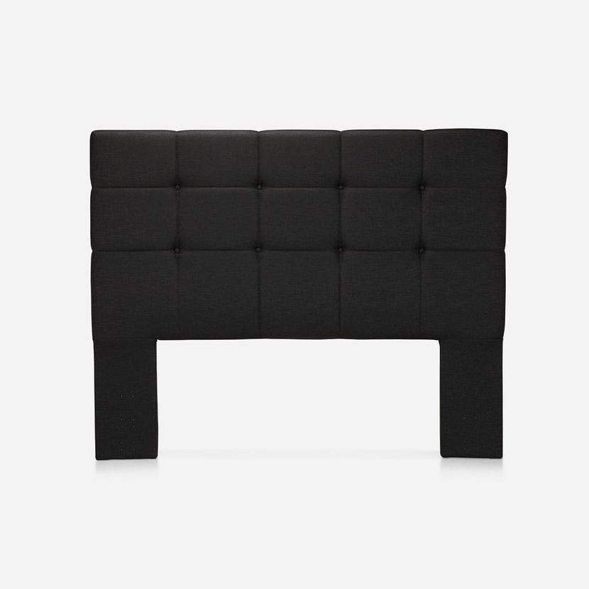 CAMA EUROPEA ROSEN CLASSIQUE+ 2 PLAZAS CON MUEBLES ISSEY GRAFITO - 2