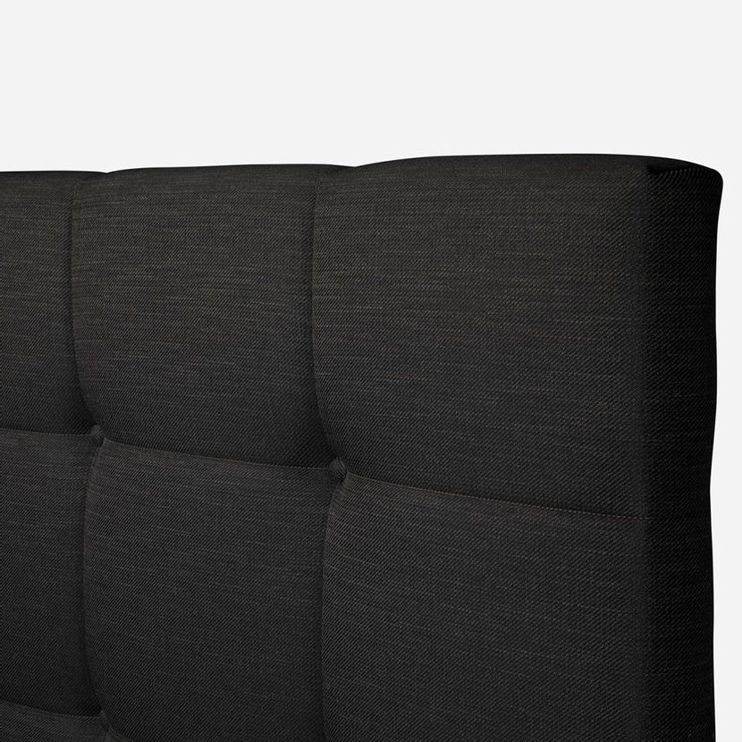 CAMA EUROPEA ROSEN CLASSIQUE+ 2 PLAZAS CON MUEBLES ISSEY GRAFITO - 3