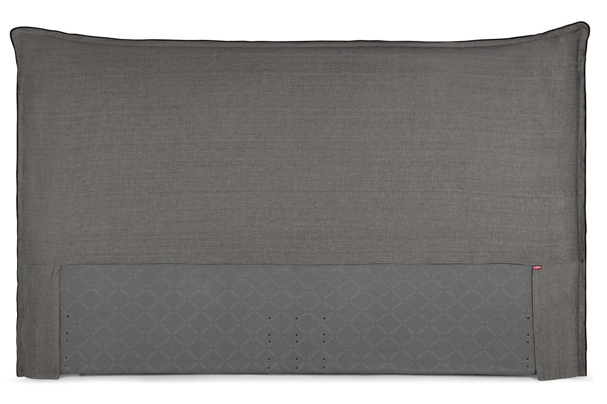 RESPALDO ROSEN HOWICK SÚPER KING MADERA TELA GRIS - 1