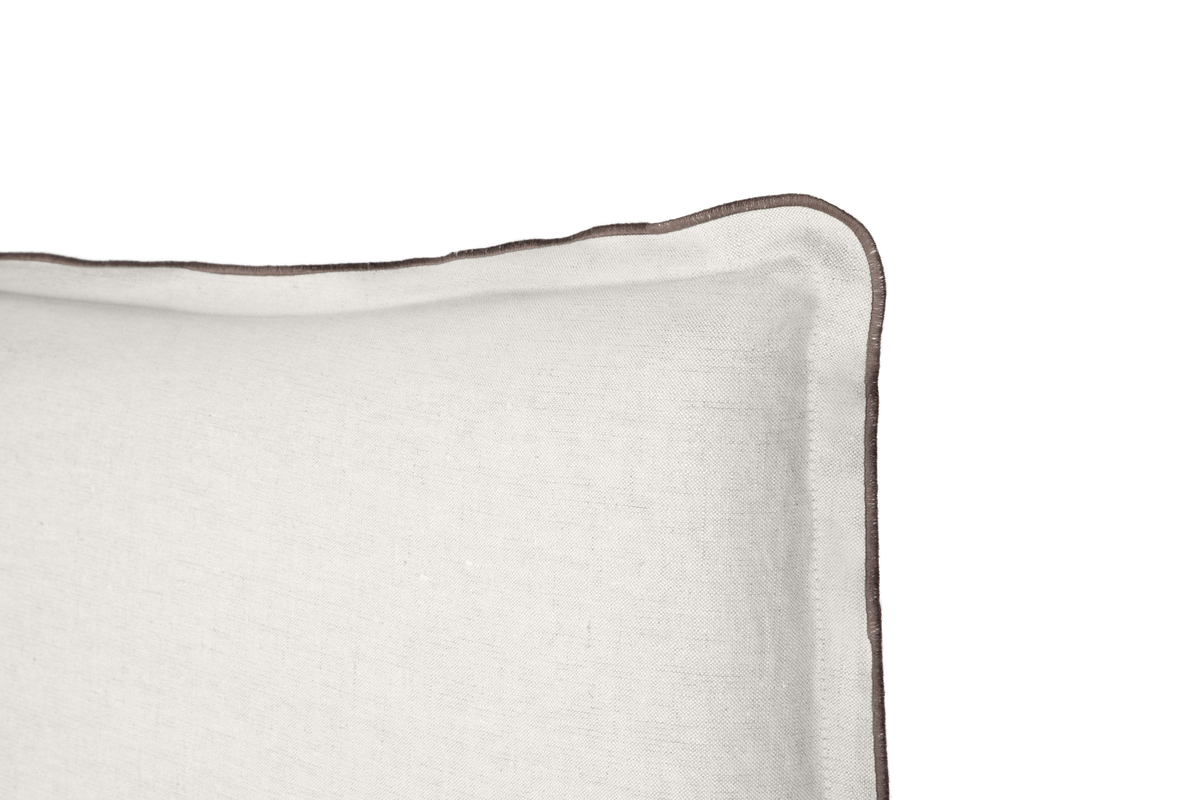 RESPALDO ROSEN HOWICK SÚPER KING MADERA TELA BEIGE CRUDO - 2