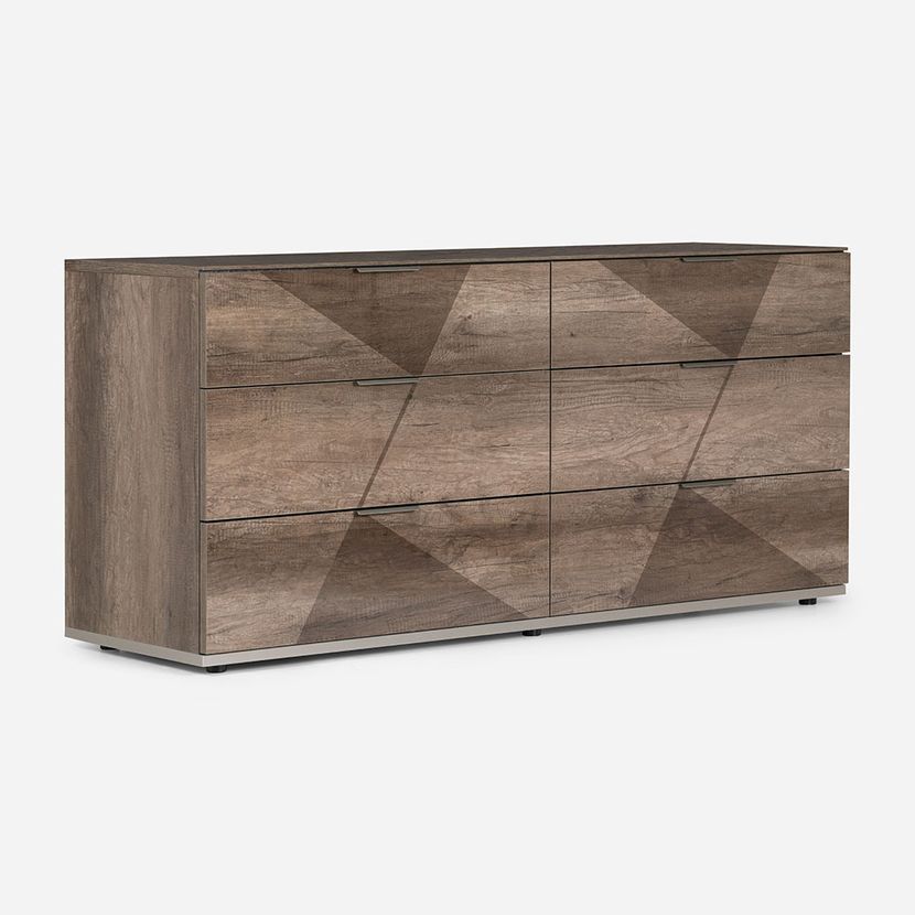 CÓMODA ROSEN MADERA CAFÉ FOLGATE MARRÓN - 1