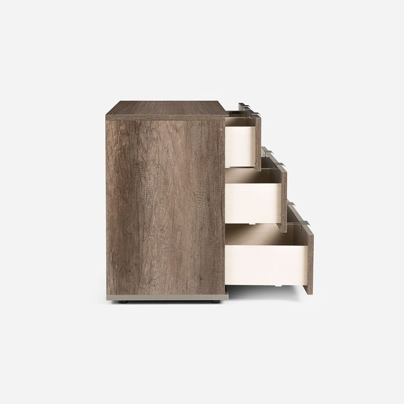 CÓMODA ROSEN MADERA CAFÉ FOLGATE MARRÓN - 5