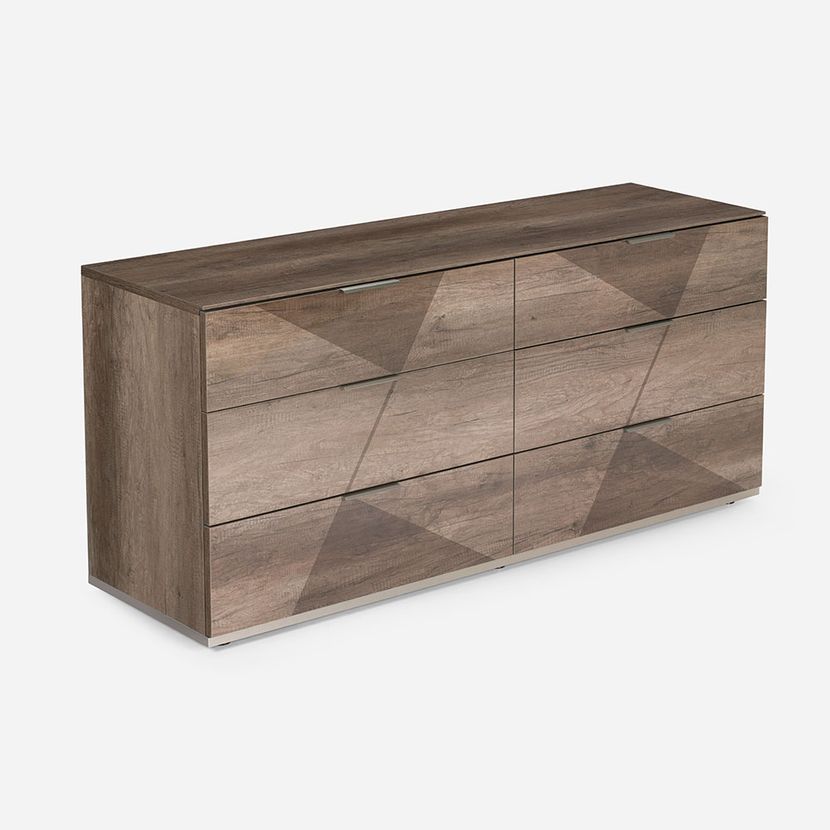 CÓMODA ROSEN MADERA CAFÉ FOLGATE MARRÓN - 6