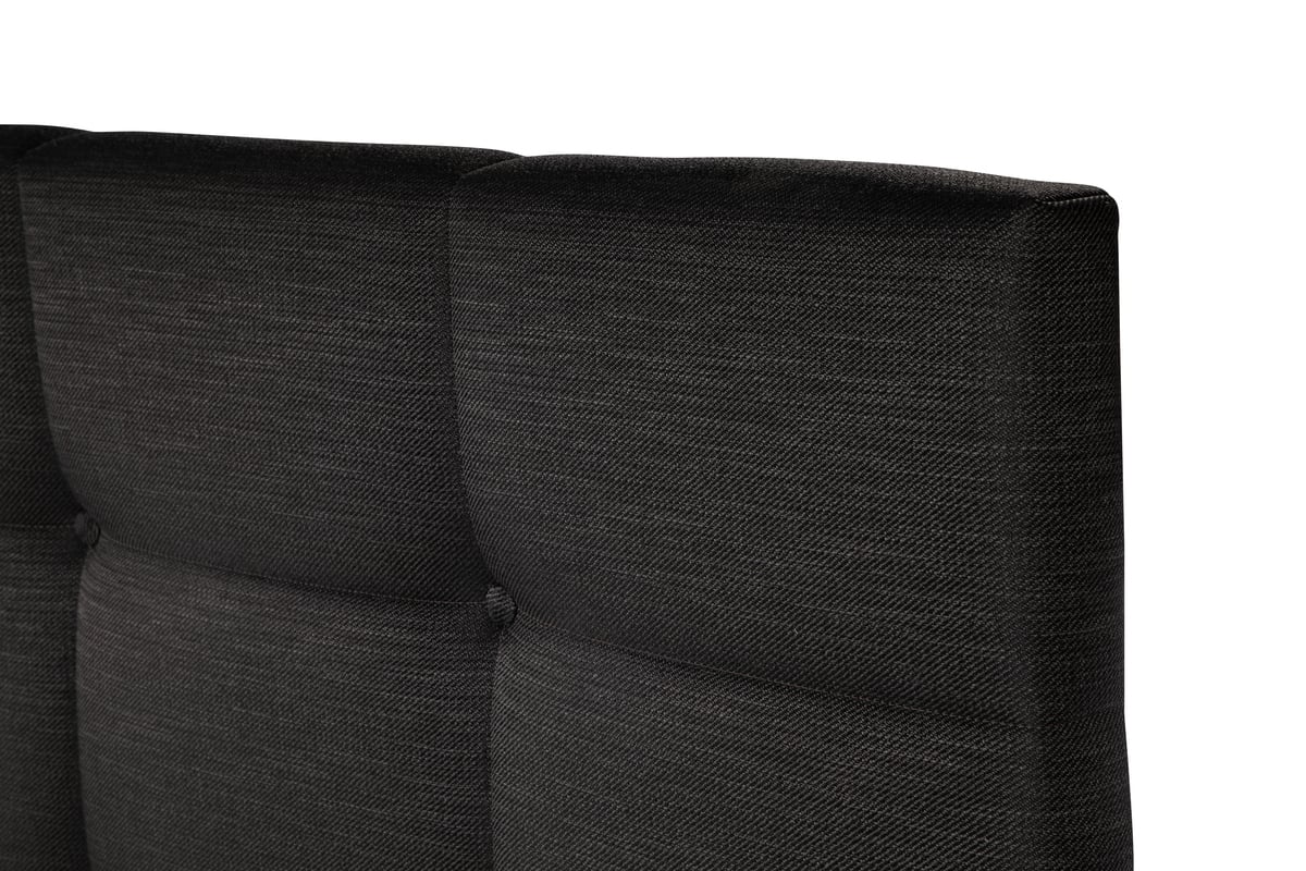SET RESPALDO ROSEN 1.5 PLAZAS MADERA + VELADOR ISSEY GRAFITO - 3