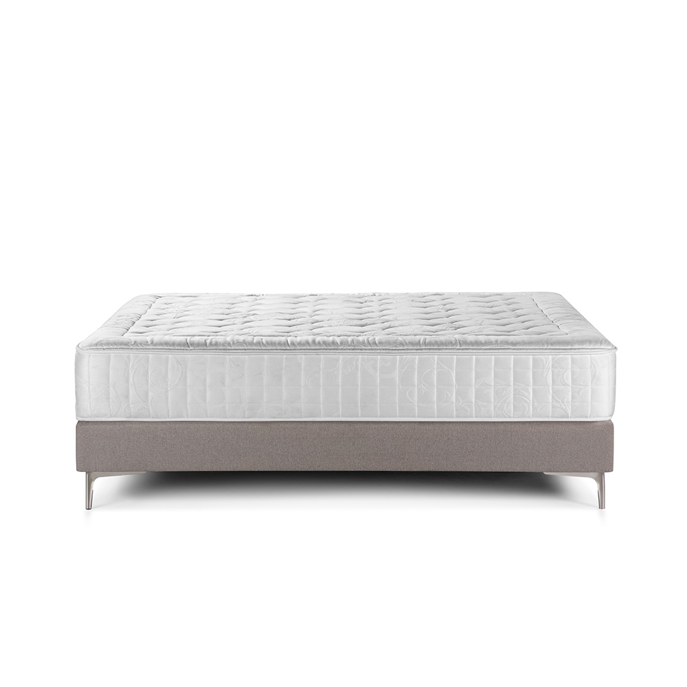 BOX SPRING ROSEN PEARL SUPER KING 200 X 200 CM BASE GRIS - 4