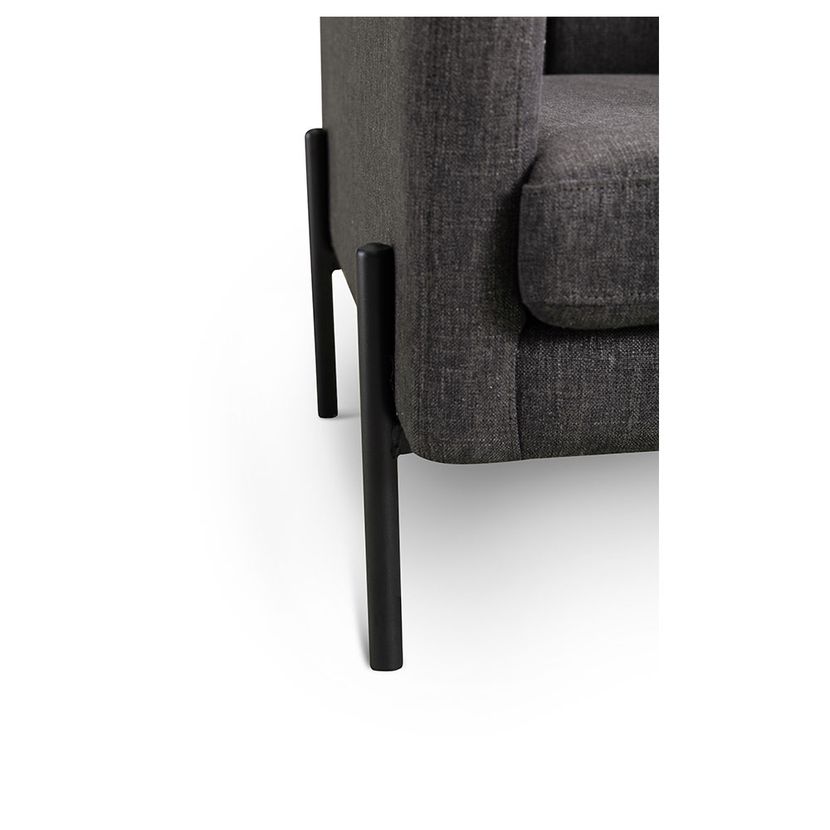 POLTRONA ROSEN DROLET 1 CUERPO GRAFITO - 7