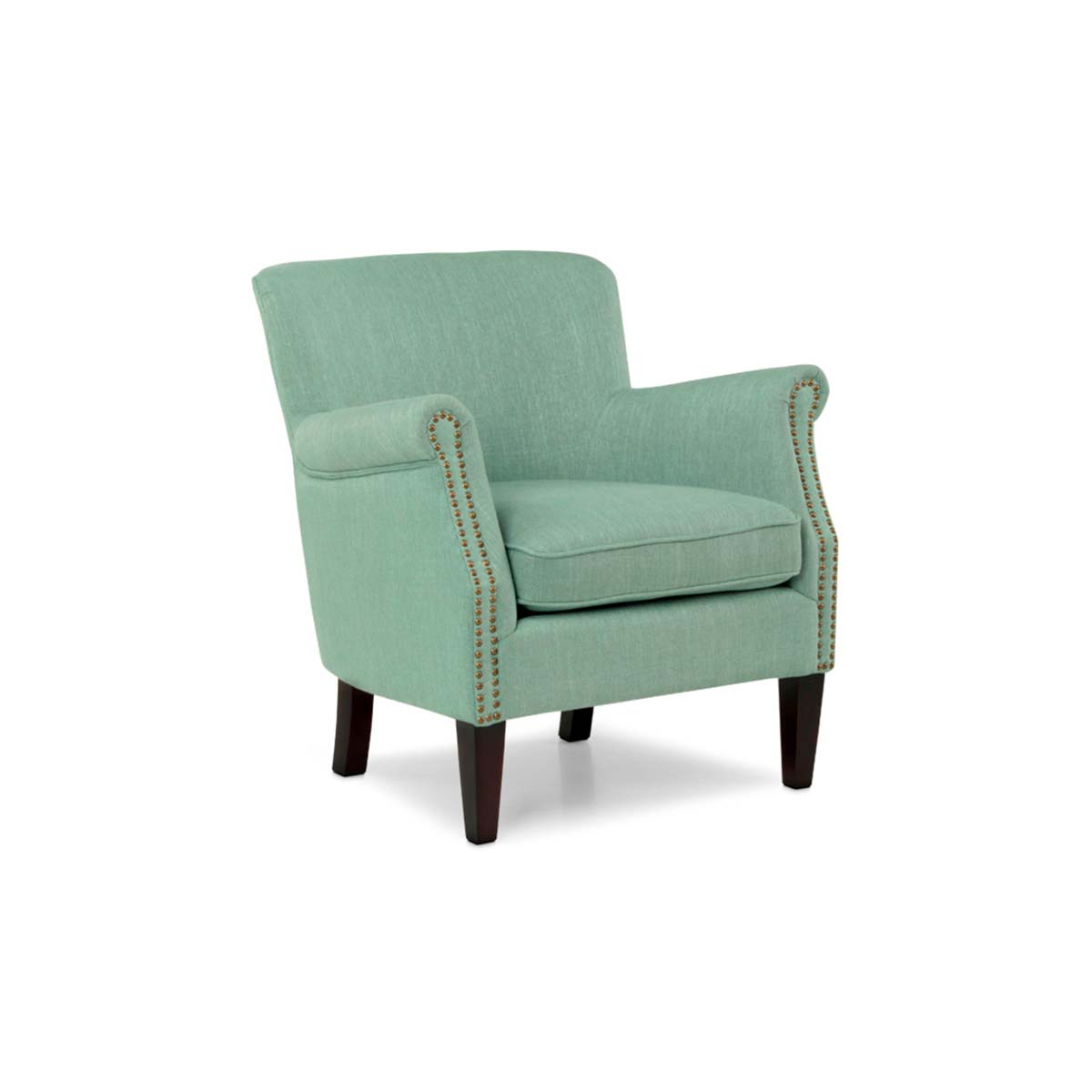 POLTRONA ROSEN BEATRIZ 1 CUERPO VERDE CLARO JADE - 2