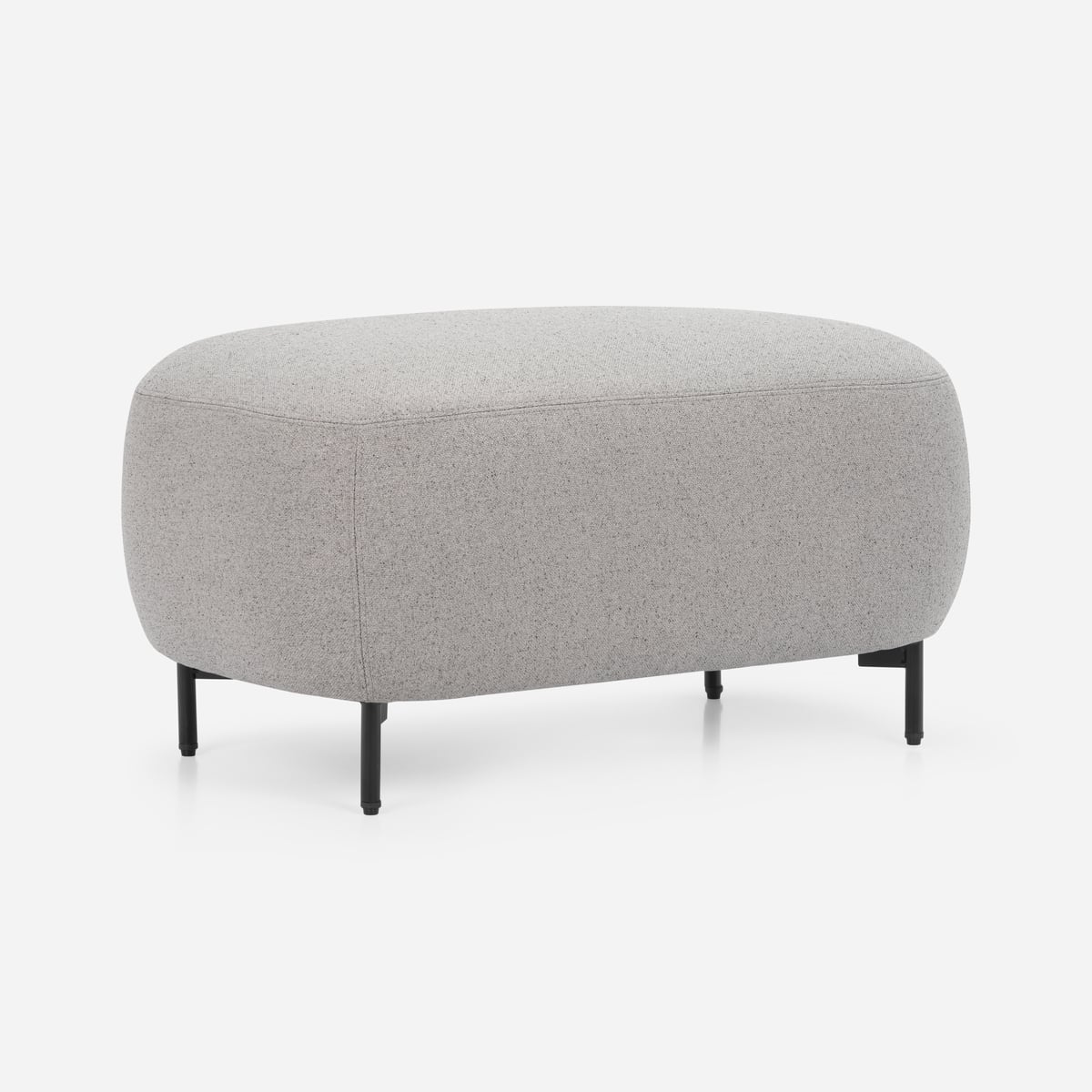POUF GRAND MEDIUM TELA GRIS - 2