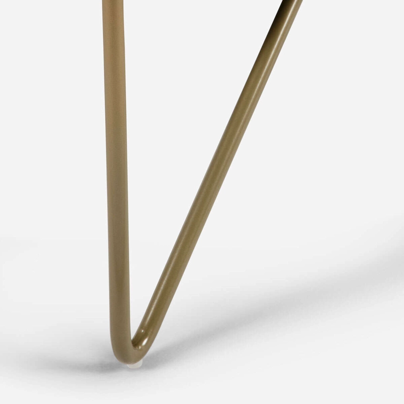 BANQUETA ROSEN STEPNEY 1 CUERPO CUERO CAMEL - 9
