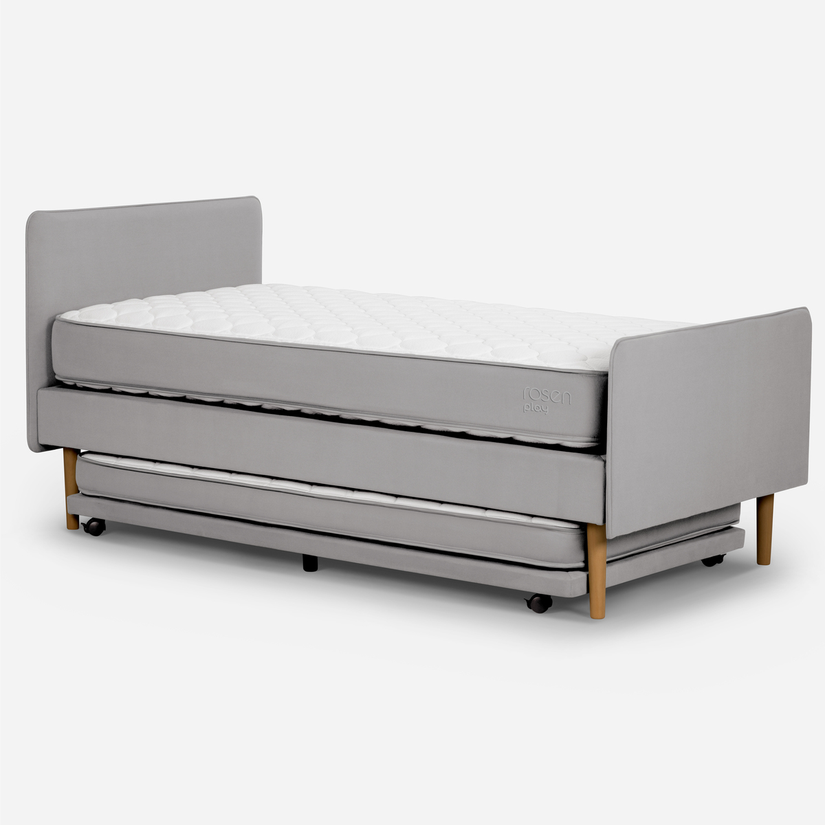 DIVAN PLAY 1,5 PLAZAS 105 X 200 CM GRIS - 1