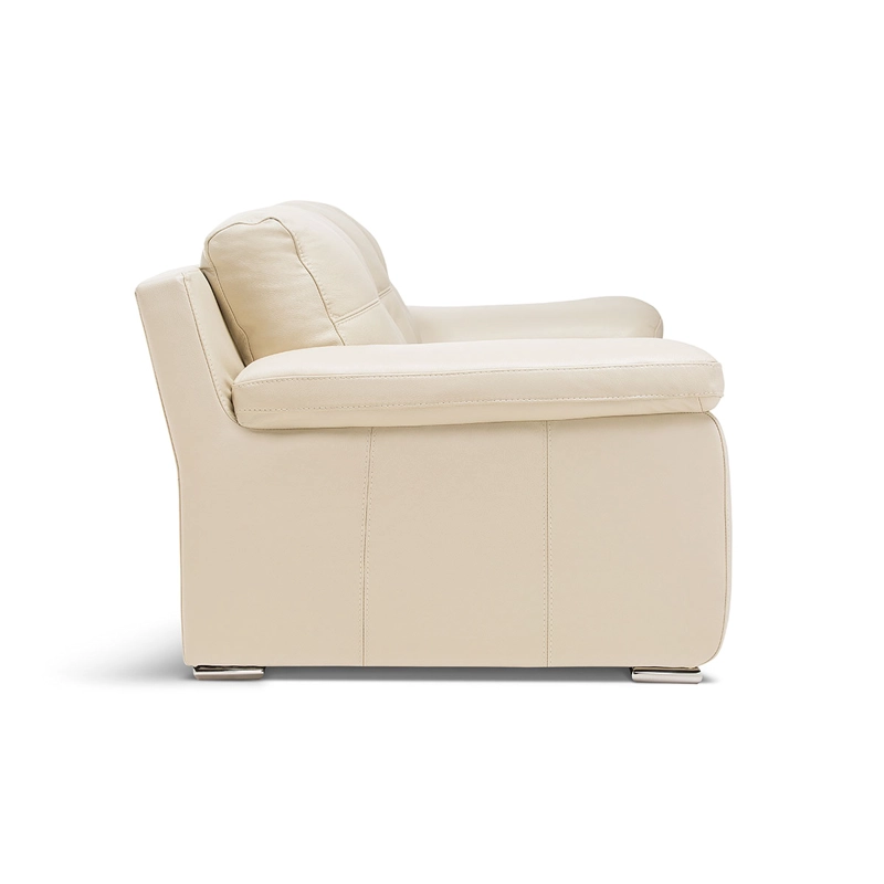SOFÁ ROSEN 5037 2 CUERPOS CUERO BEIGE - 4