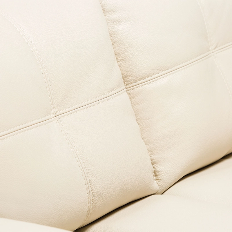 SOFÁ ROSEN 5037 2 CUERPOS CUERO BEIGE - 7