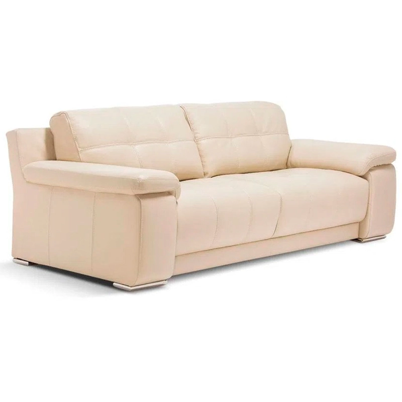 SOFÁ ROSEN 5037 3 CUERPOS CUERO BEIGE - 3