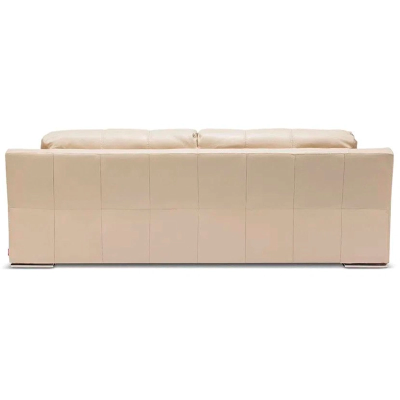 SOFÁ ROSEN 5037 3 CUERPOS CUERO BEIGE - 6