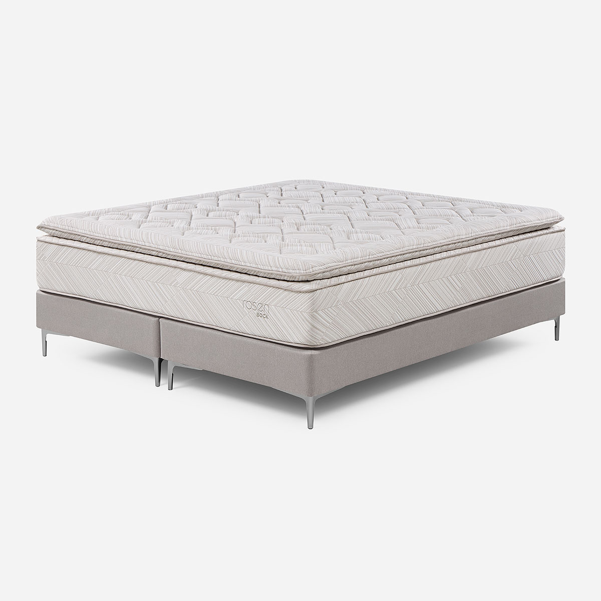 BOX SPRING ROSEN BOCK 2 PLAZAS 150 X 200 CM - 1