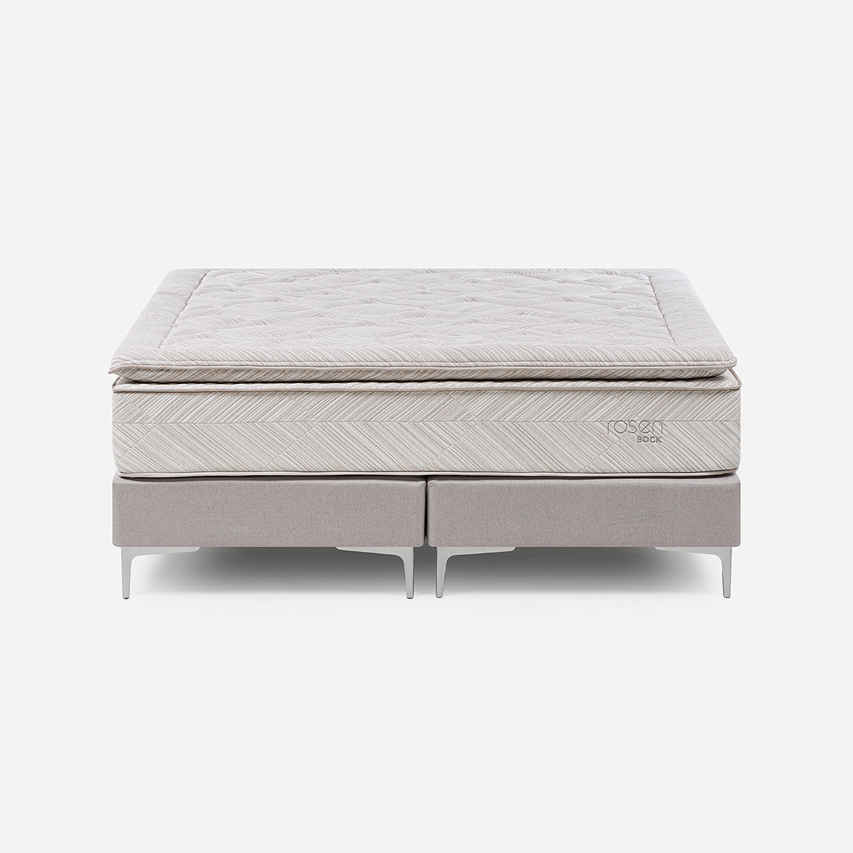 BOX SPRING ROSEN BOCK 2 PLAZAS 150 X 200 CM - 5