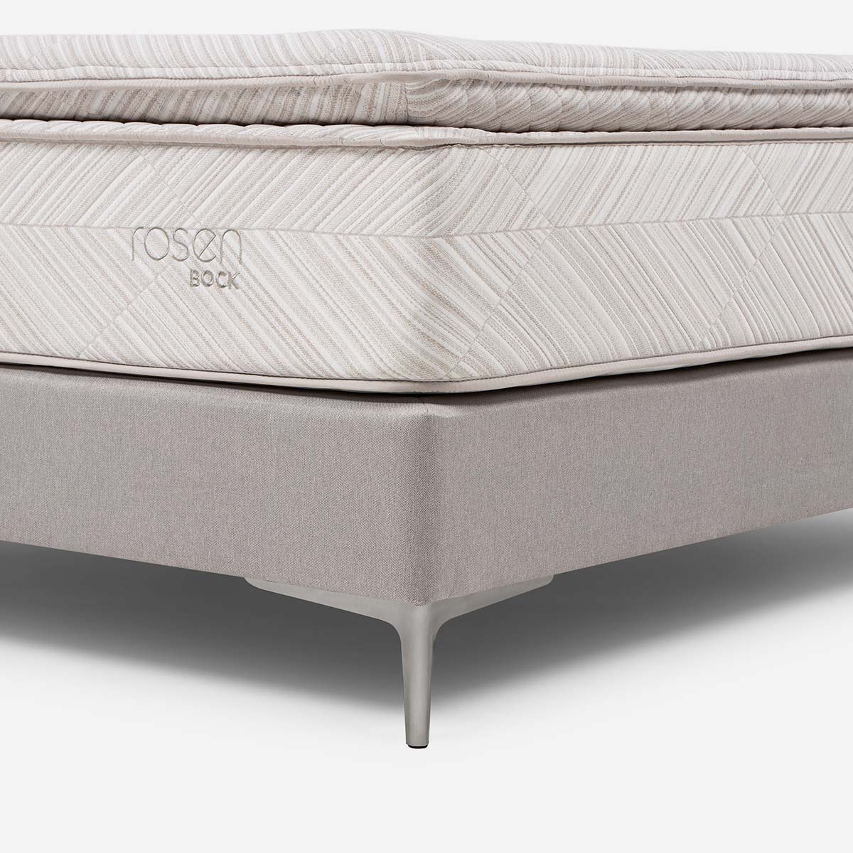 BOX SPRING ROSEN BOCK 2 PLAZAS 150 X 200 CM - 6