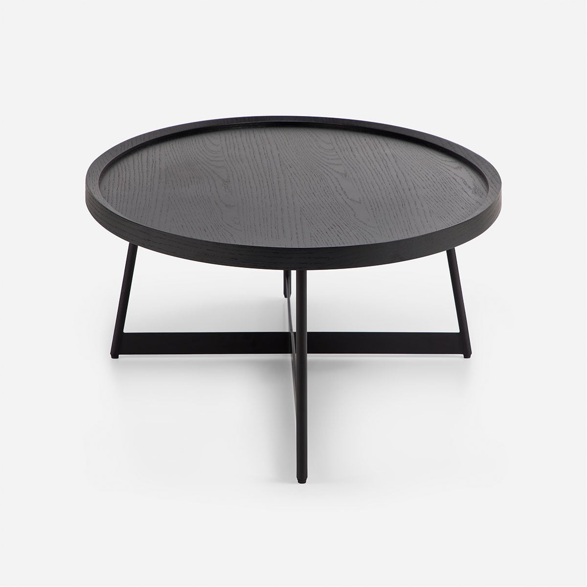 MESA CENTRO ROSEN LIBERTY 120X70 CM NEGRO MADERA - 5