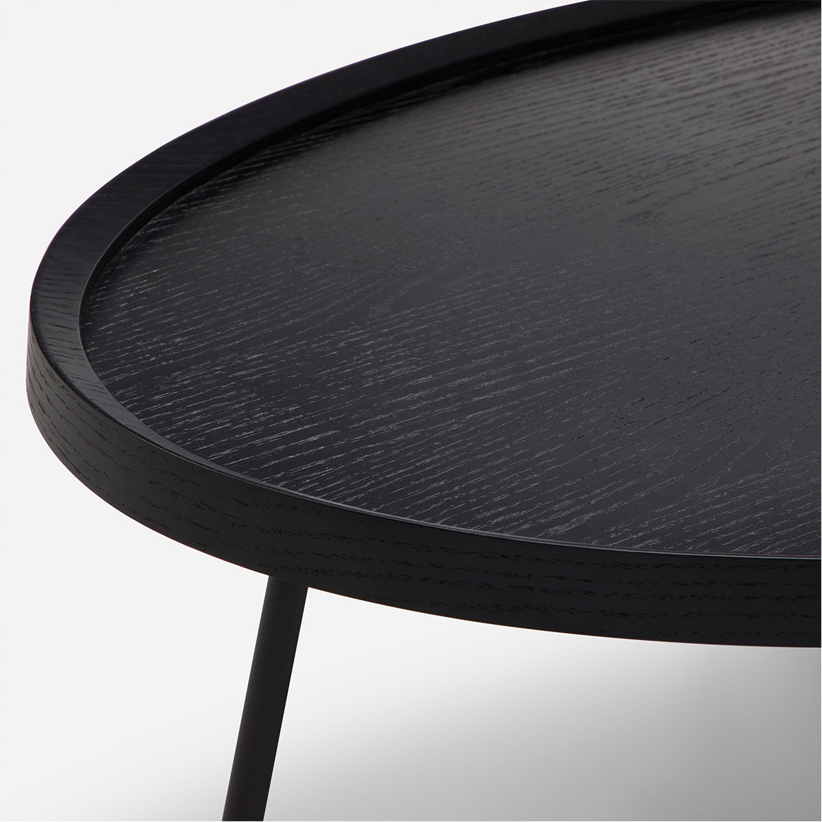 MESA CENTRO ROSEN LIBERTY 120X70 CM NEGRO MADERA - 6