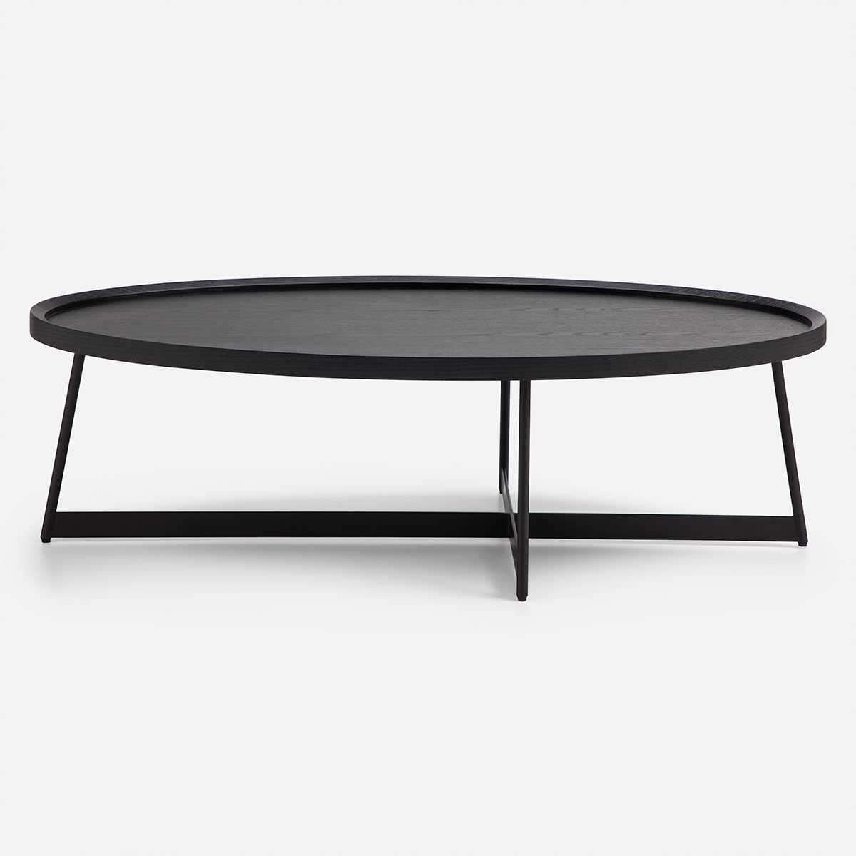 MESA CENTRO ROSEN LIBERTY 120X70 CM NEGRO MADERA - 8