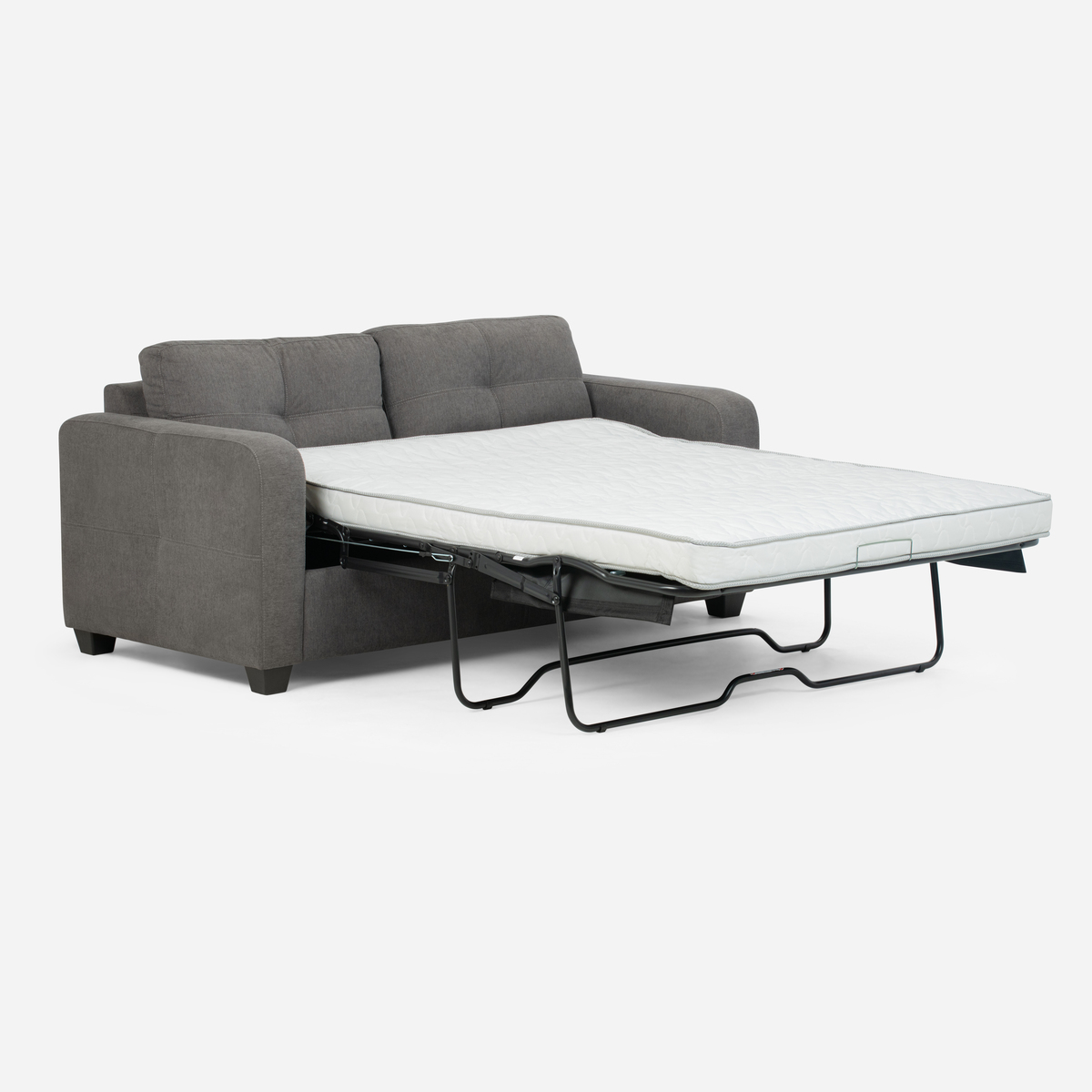 SOFÁ CAMA ROSEN VALENTINO 2 CUERPOS GRIS - 2