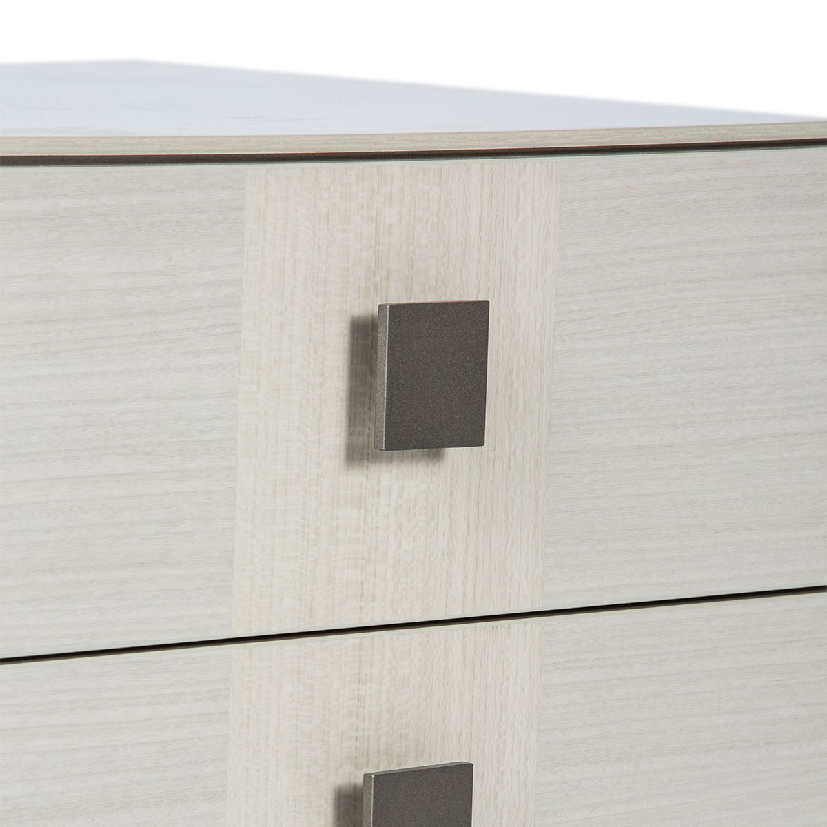 SET RESPALDO ROSEN QUEEN MADERA + VELADORES MONT BLANCO - 5