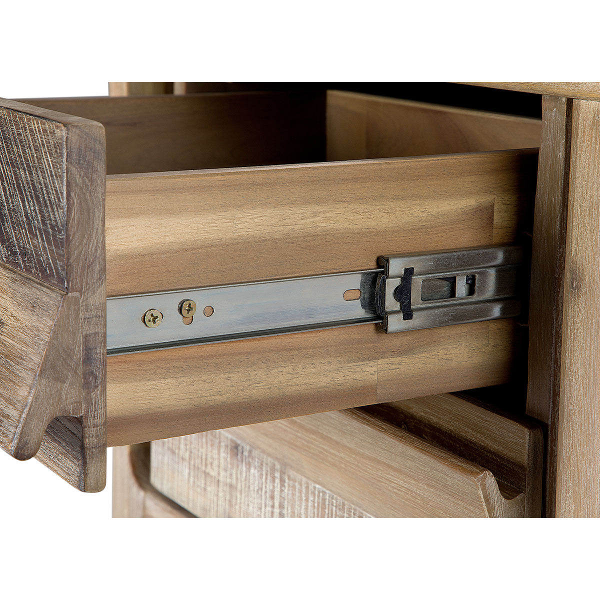 SET RESPALDO KING + VELADORES MADERA ROSEN LICABETO - 5