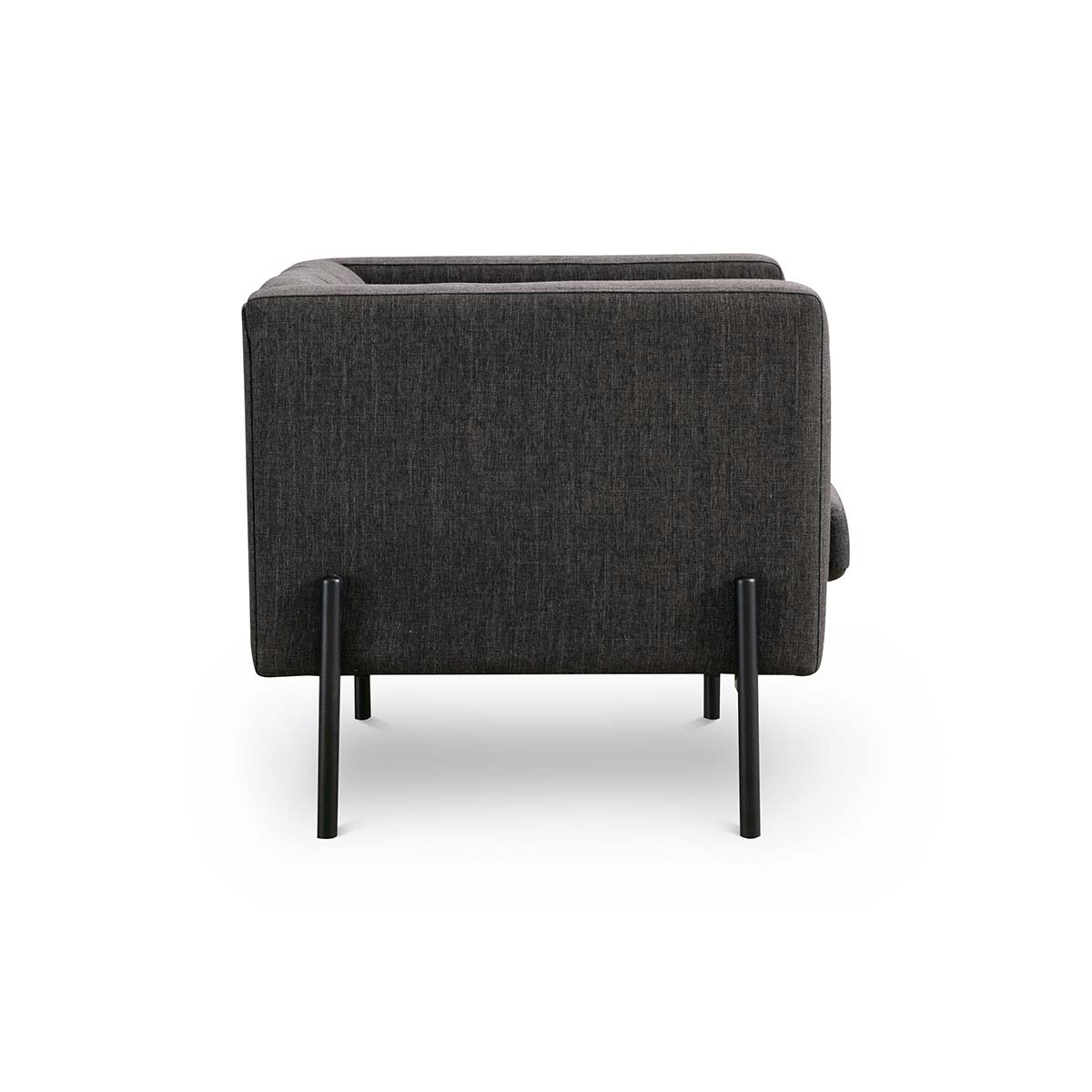 SET 2 POLTRONAS ROSEN DROLET TELA GRAFITO - 3
