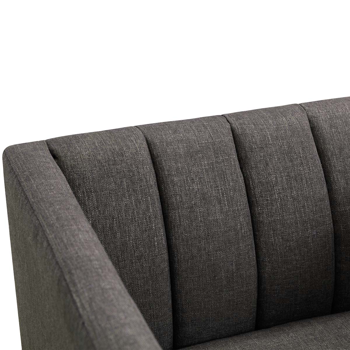 SET 2 POLTRONAS ROSEN DROLET TELA GRAFITO - 7