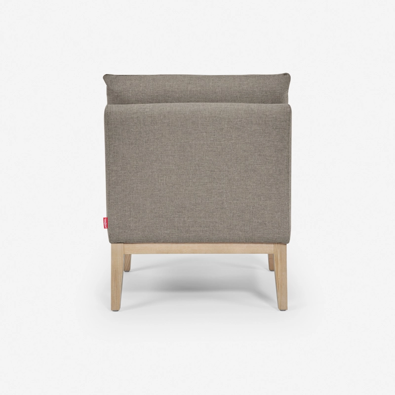 POLTRONA ROSEN LUCERNA 1 CUERPO TAUPE - 6