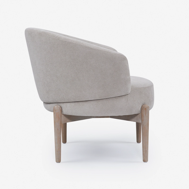 POLTRONA ROSEN ODDA TELA NACAR - 3