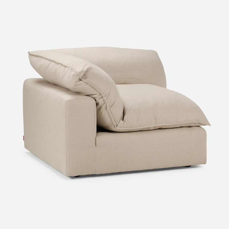 SOFÁ ROSEN SHANKLIN 1 CUERPO BEIGE ESQUINERO - 1
