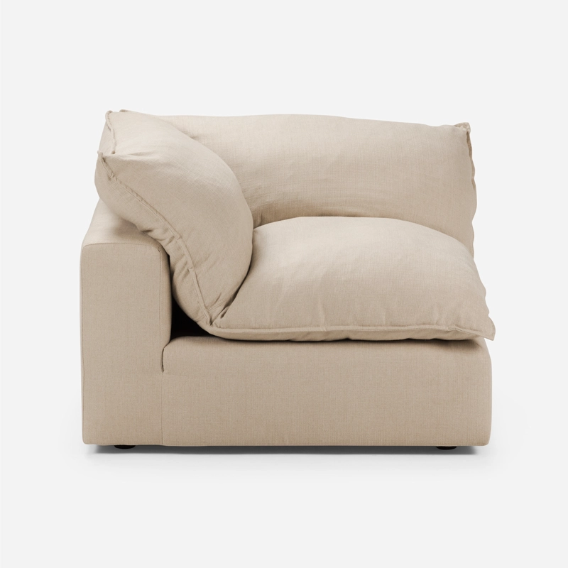 SOFÁ ROSEN SHANKLIN 1 CUERPO BEIGE ESQUINERO - 3