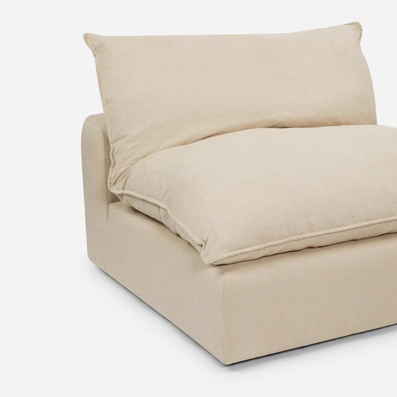 SOFÁ ROSEN SHANKLIN 1 CUERPO BEIGE BUTACA - 5