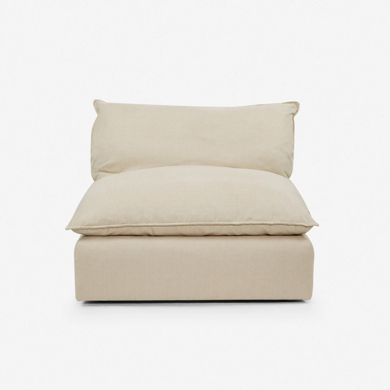 SOFÁ ROSEN SHANKLIN 1 CUERPO BEIGE BUTACA - 6