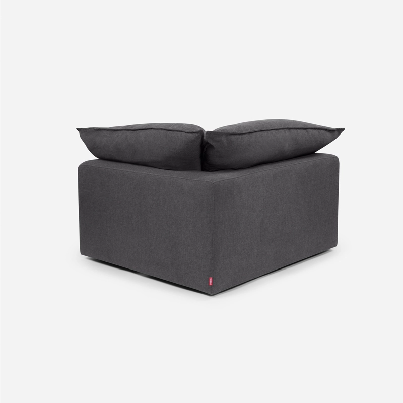 SOFÁ ROSEN SHANKLIN 1 CUERPO CARBON ESQUINERO CHARCOAL - 4