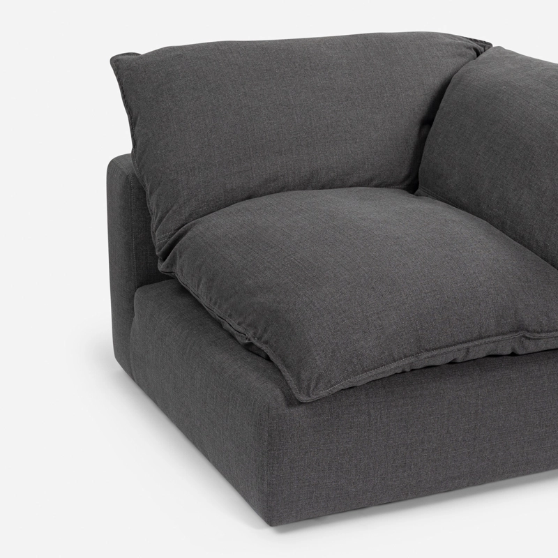 SOFÁ ROSEN SHANKLIN 1 CUERPO CARBON ESQUINERO CHARCOAL - 5