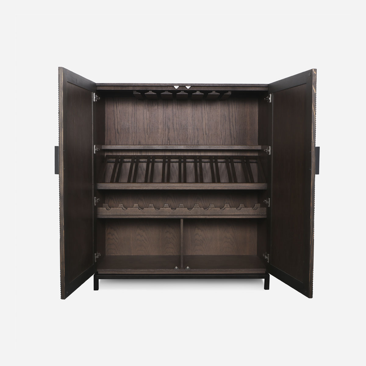 ESTANTE ROSEN MARTELLO MADERA ROBLE MARRON - 4