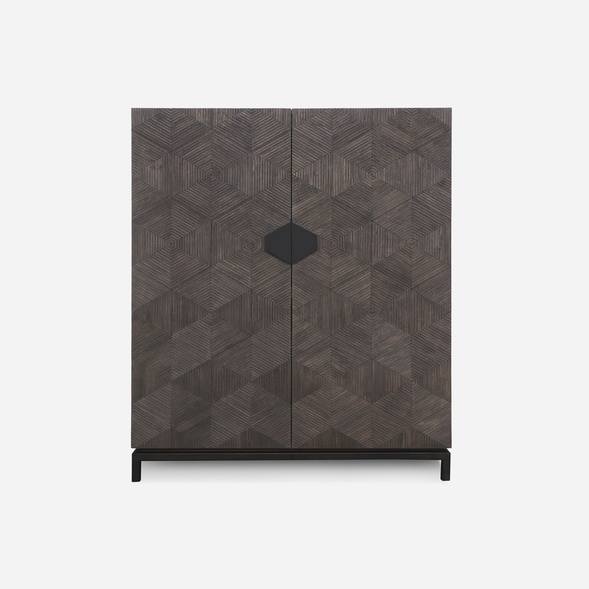 ESTANTE ROSEN MARTELLO MADERA ROBLE MARRON - 5