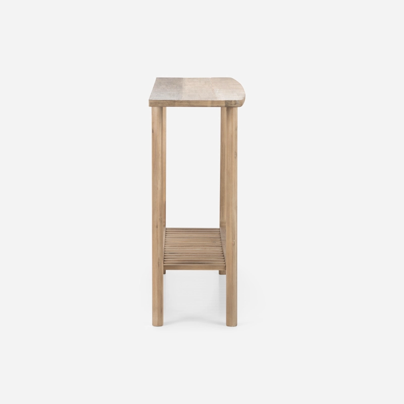 MESA ARRIMO ROSEN LICABETO 140X35 CM NATURAL - 4