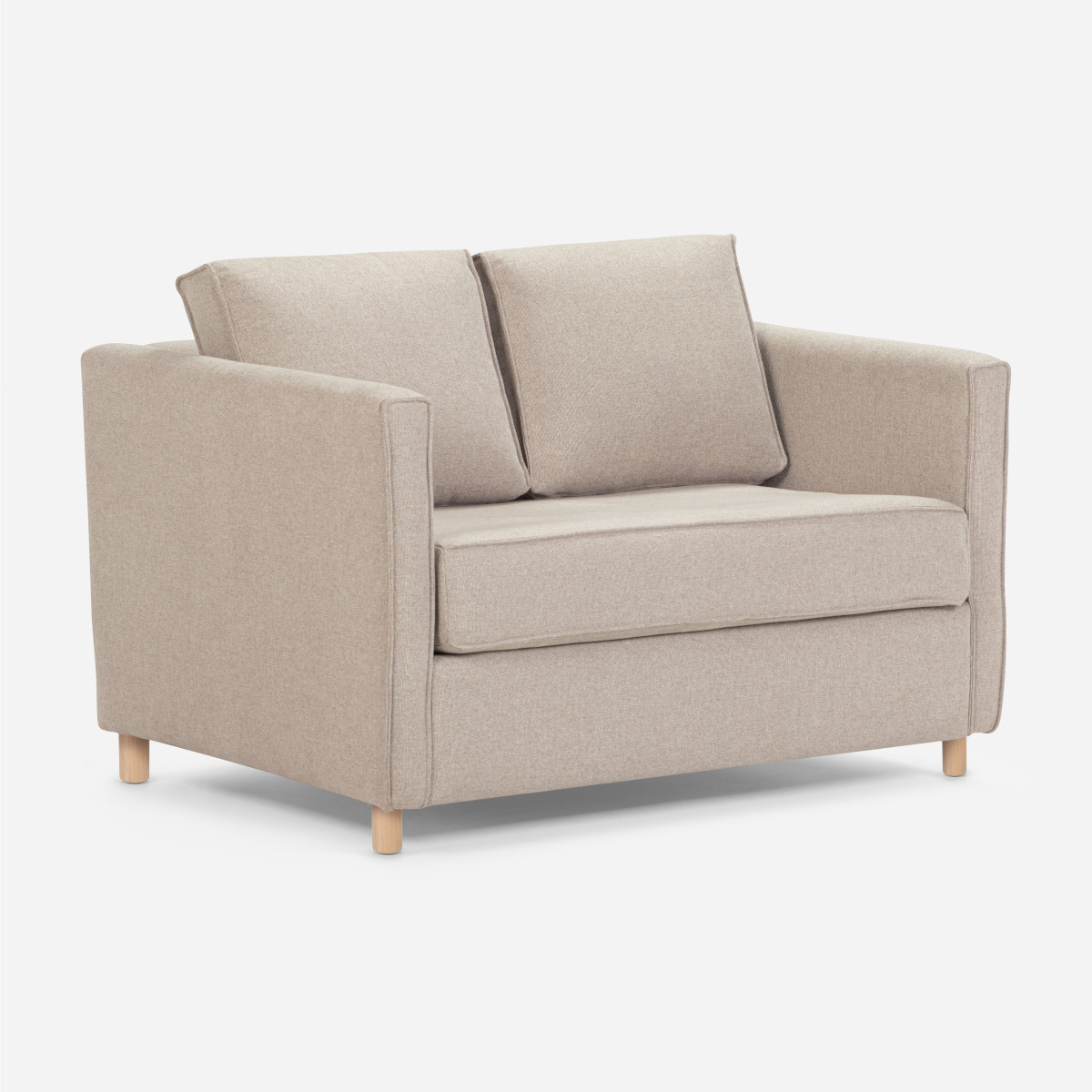 SOFA CAMA ROSEN LIDO 1.5 CUERPOS LATTE - 2