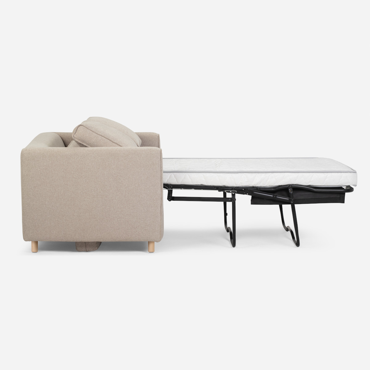 SOFA CAMA ROSEN LIDO 1.5 CUERPOS LATTE - 3
