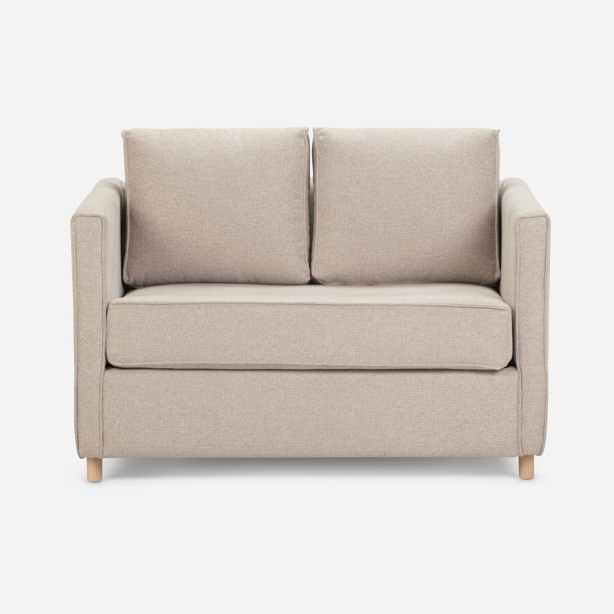 SOFA CAMA ROSEN LIDO 1.5 CUERPOS LATTE - 4