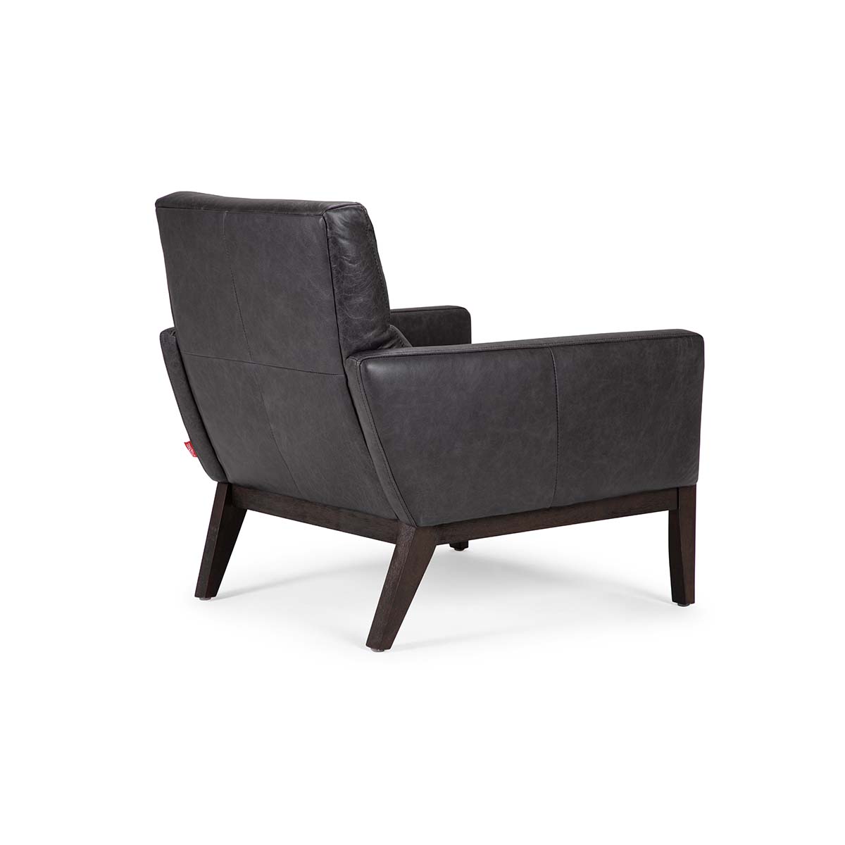POLTRONA ROSEN TIMBER CUERO STONE - 2