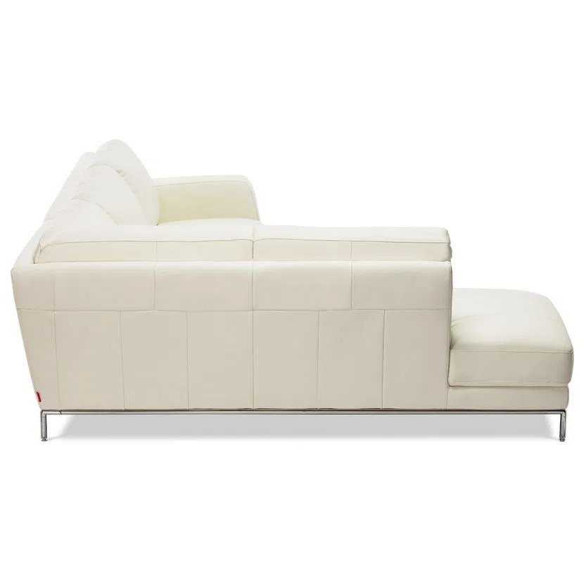 SOFÁ SECCIONAL ROSEN KRIS IZQUIERDO CUERO IVORY - 4
